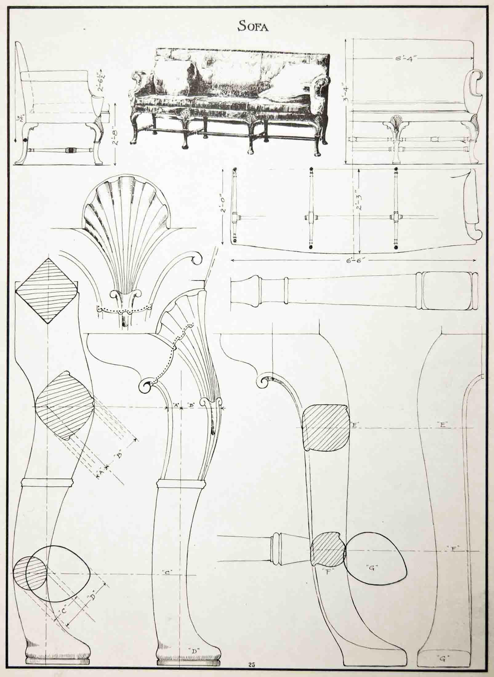 1605x2200 Furniture Detail Drawing Furniture City History