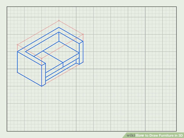 728x546 How To Draw Furniture In 3d (With Pictures)