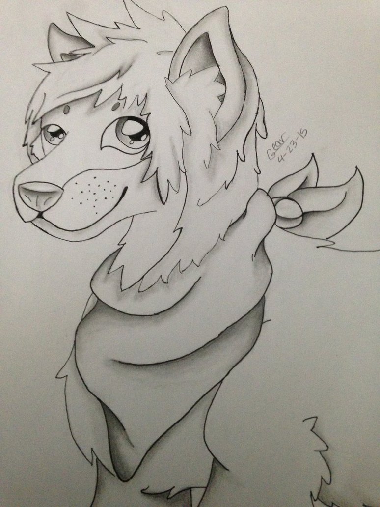 774x1032 Wolf Furry Drawing By Latsoarting