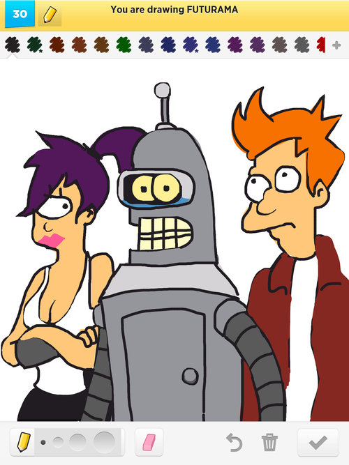 500x667 Futurama Drawings