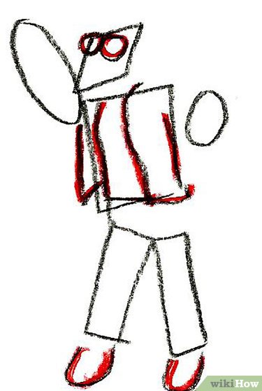 375x560 How To Draw Fry From Futurama 9 Steps (With Pictures)