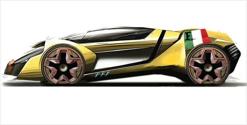 800x405 Autodesk Gallery Exhibits Ferrari Of The Future