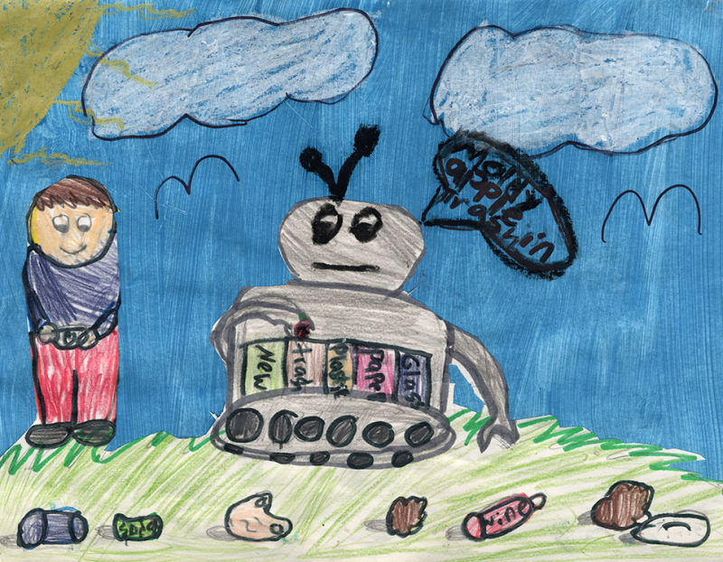 800x622 Nasa Asked Kids To Draw Our Future And They Drew Wall E
