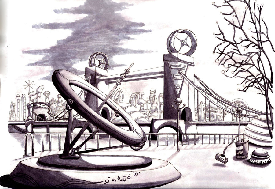 900x617 Futuristic Landscape By Return To The Heart