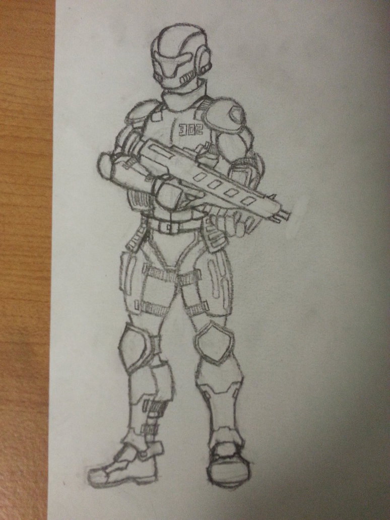 774x1032 Futuristic Police Sketch By Rusten