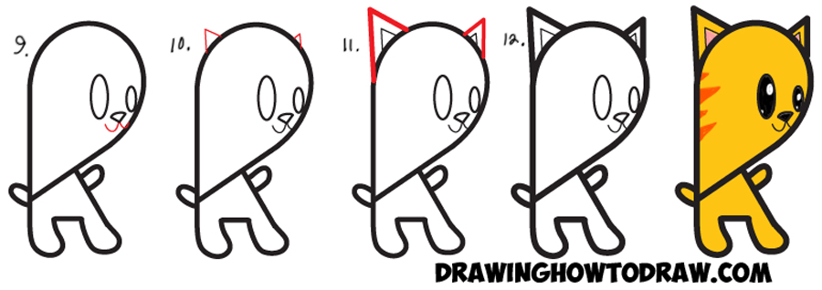 900x318 Huge Guide To Drawing Cartoon Characters From Lowercase Letter K