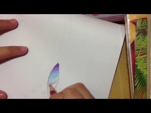 480x360 How To Draw Galaxy Like Hair [ Color Pencil Tutorial ]