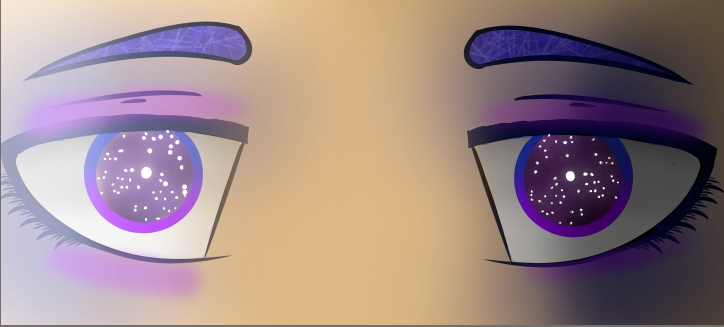 724x327 Galaxy Eyes (Drawing Credit @gamer Geek101) (Also I'M Pretty Sick