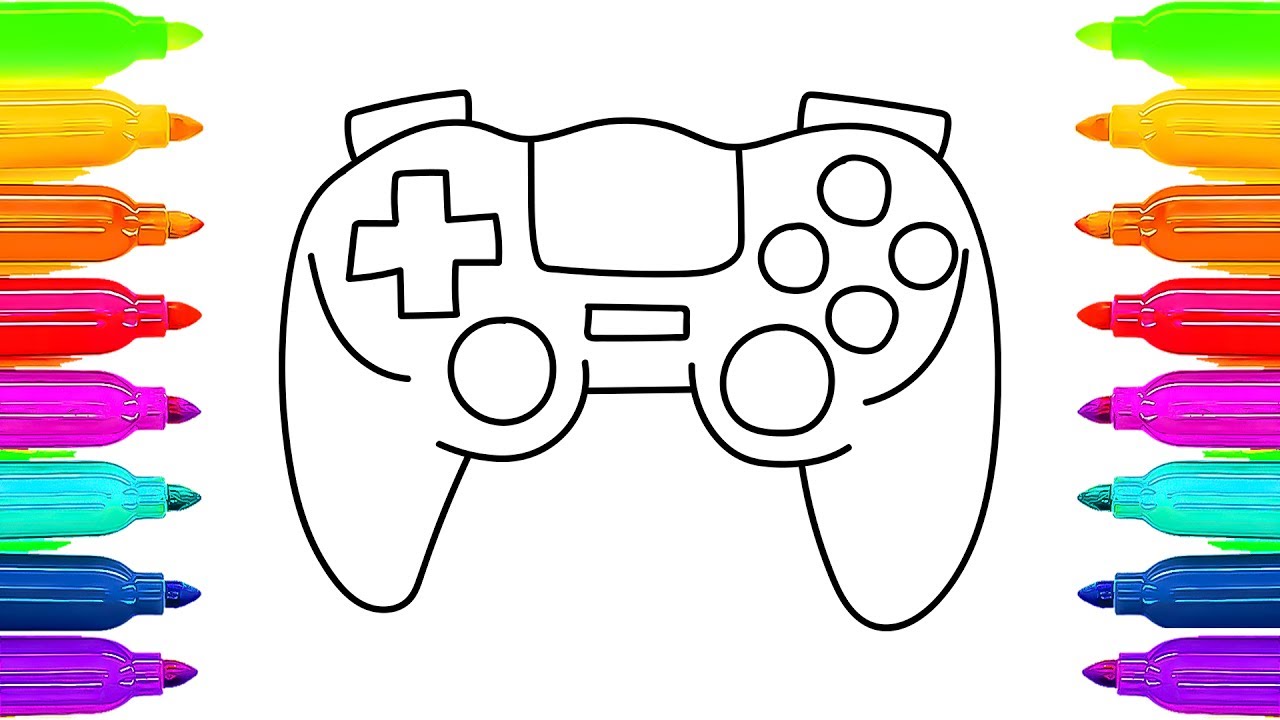 Game Console Drawing at GetDrawings | Free download