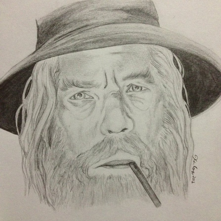 894x894 Gandalf Pencil Drawing By Kimmerz888