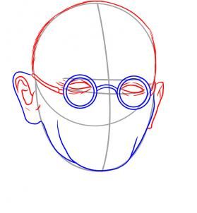 279x302 How To Draw Gandhi Step 3 Kids Passage To India