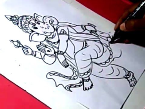 480x360 How To Draw Lord Vignesh Ganesh Drawing Step By Step For Kids