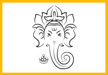370x257 Free Lord Ganesha Drawing For Kids. Download Lord Ganesha Drawings