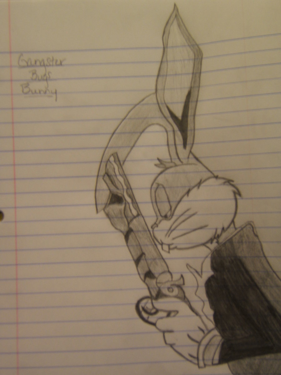 900x1200 Gangsta Bugs Bunny By Pxyxstx