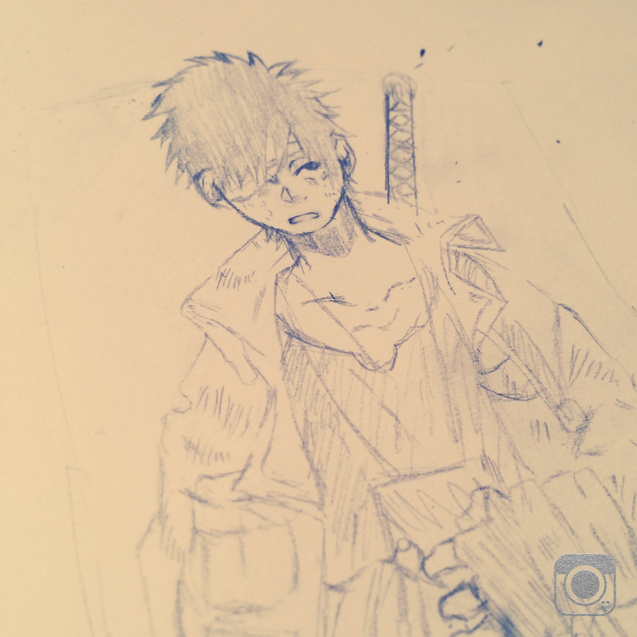 2448x2448 Speed Drawing Of Nicolas Brown [Gangsta]