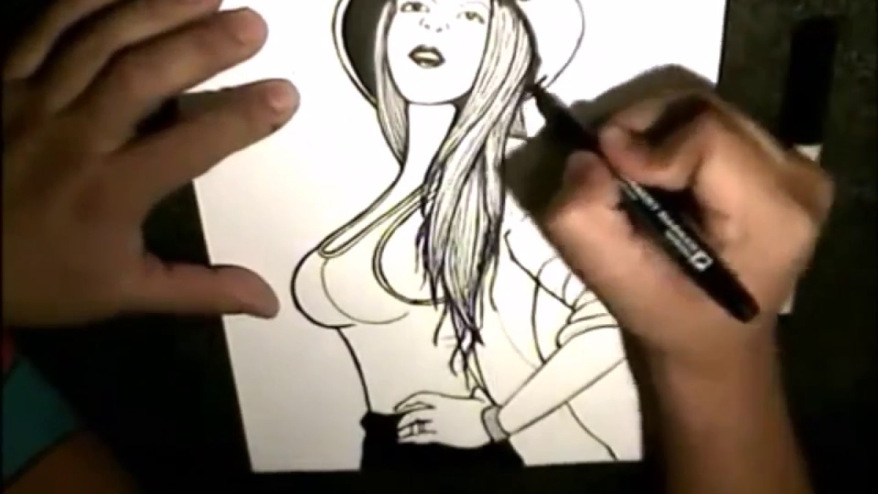 1280x720 How To Draw A Hot Gangsta Girl So Cool