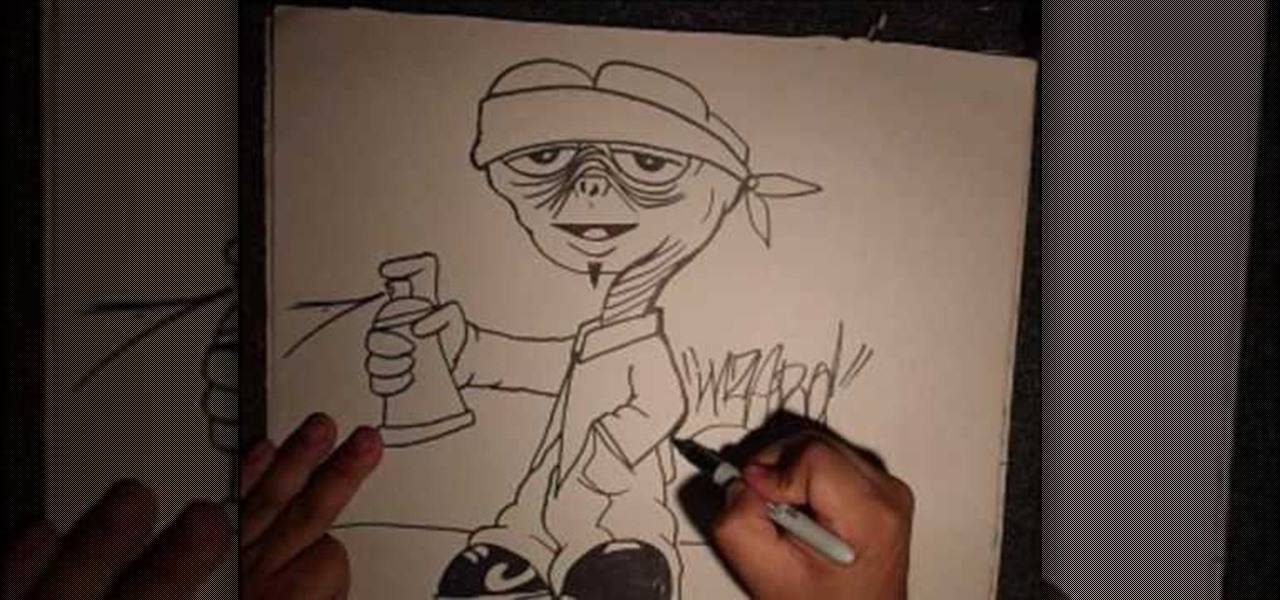 1280x600 How To Draw A Gangster Graffiti Et Character Graffiti Amp Urban