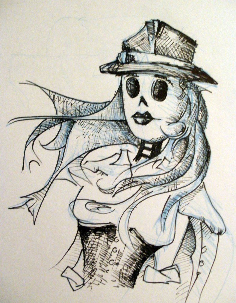 788x1013 Muertos Gangster Girl By Freelancerfive