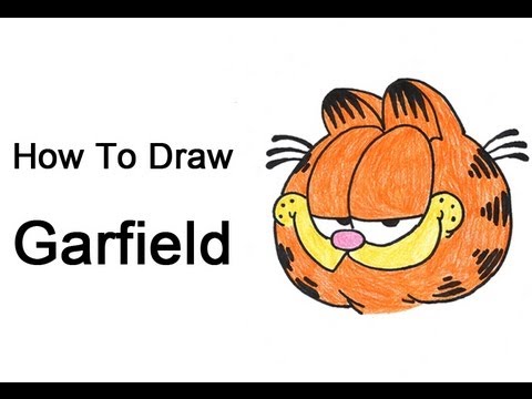 480x360 How To Draw Garfield