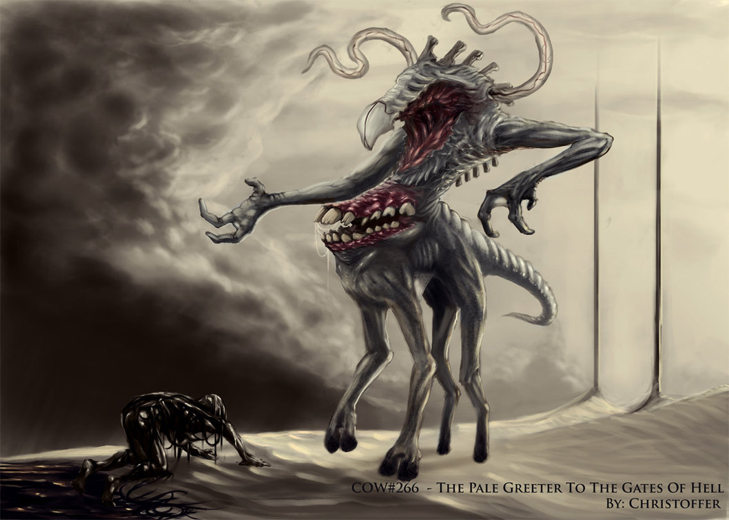 1058x755 Greeter To The Gates Of Hell By Agent Chris