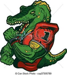 236x263 Vector Clipart Of Gator Basketball Team Design With Mean Mascot