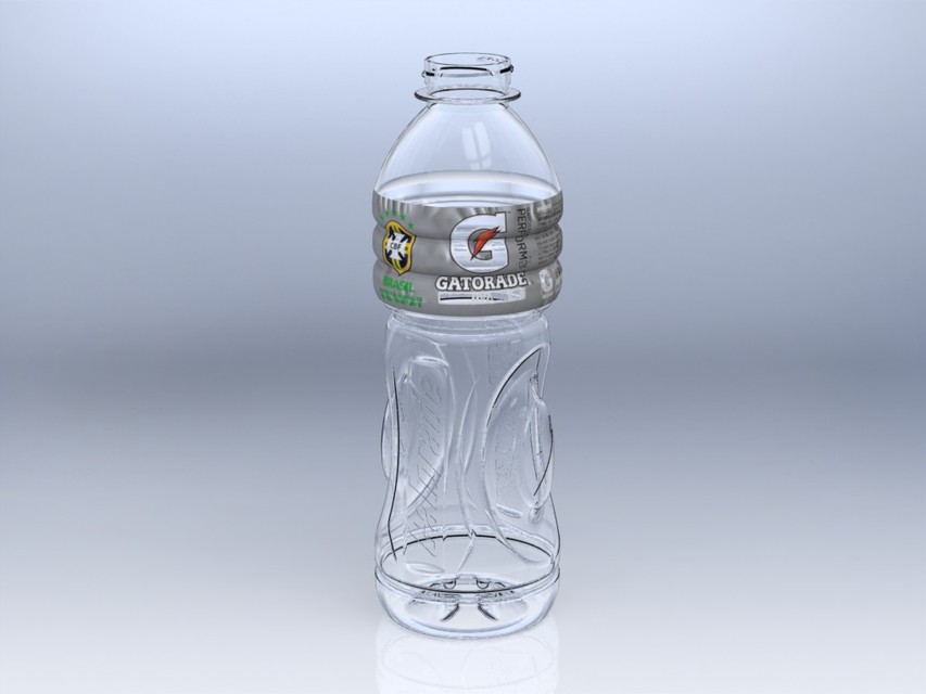 853x640 Gatorade Bottle 3d Cad Model Library Grabcad