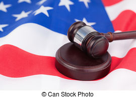 270x194 Us Flag And Brown Gavel Drawings