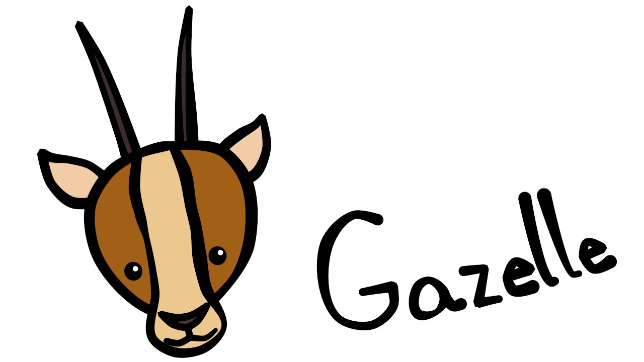 1280x720 Cute And Quick 2.0 How To Draw A Gazelle