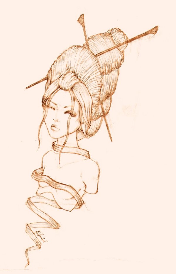 600x936 Geisha Girl By Xxpreciousmomentsxx