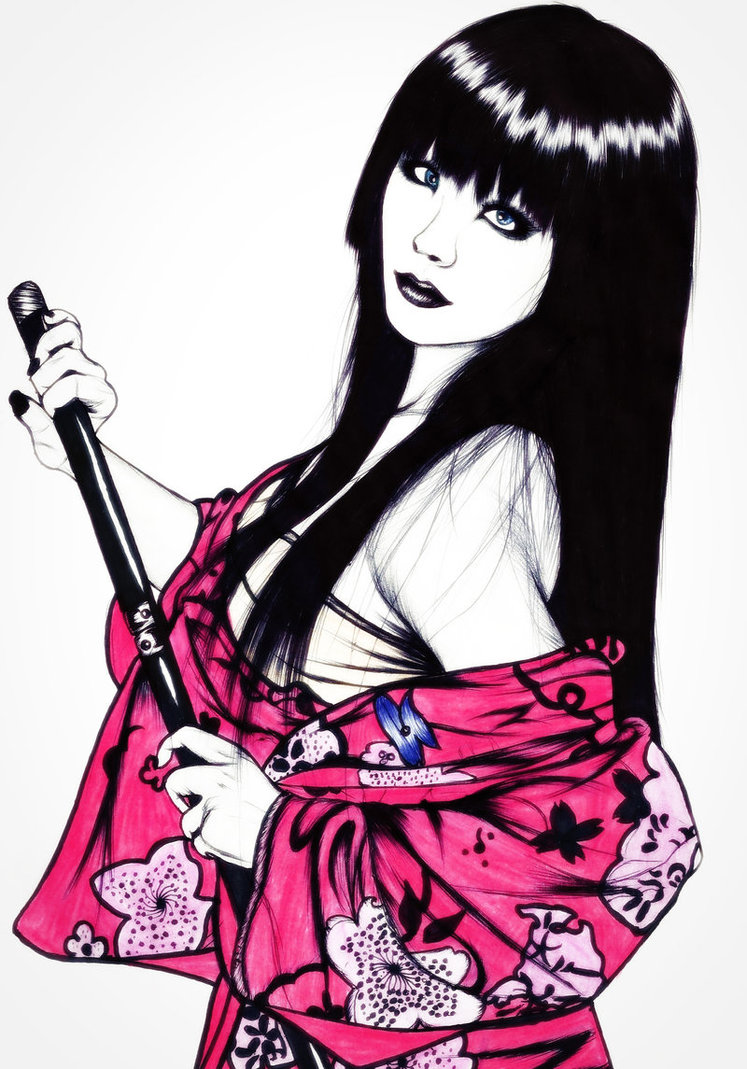 747x1069 Geisha 2 By Carldraw