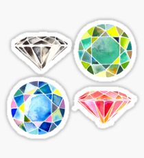 210x230 Gemstone Drawing Stickers Redbubble