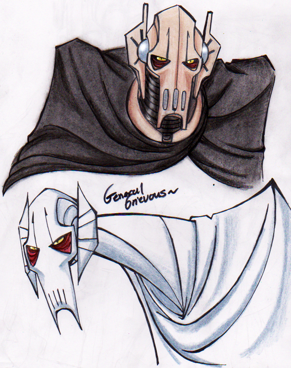 588x744 General Grievous Morning Doodles By Purplerage9205