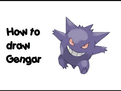 480x360 Gengar Drawing
