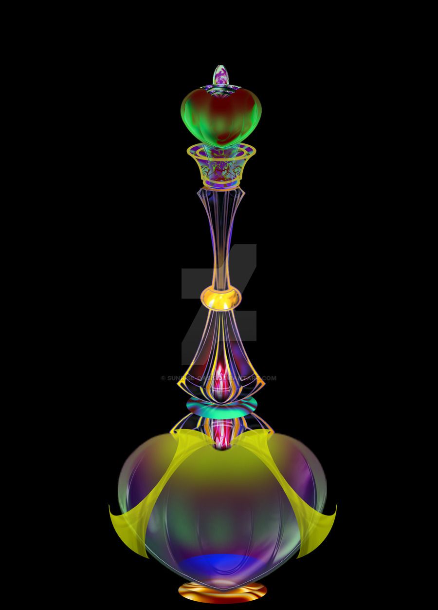 900x1251 Black Jade Love Bottle By Sunrise