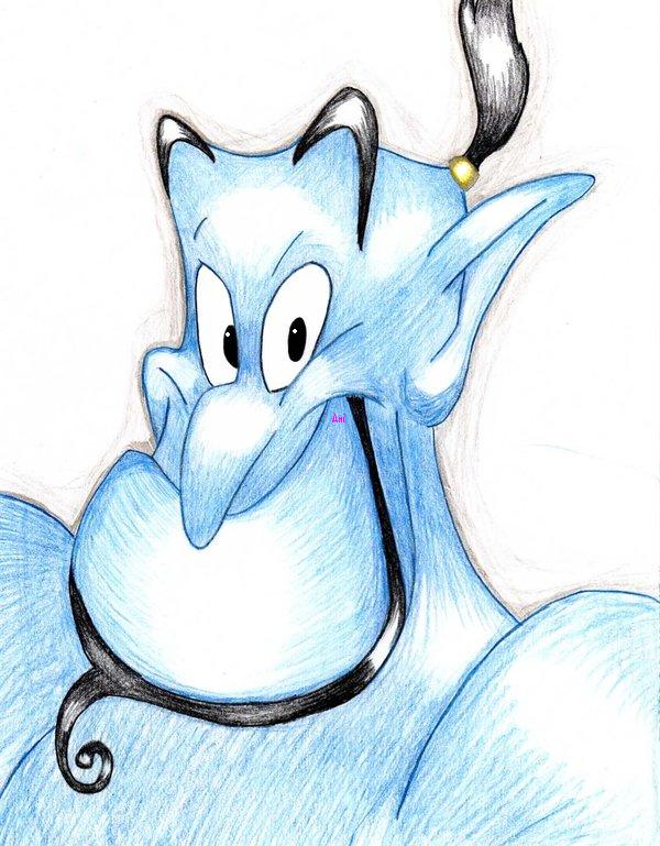 600x769 Looks Like A Drawing One Of My Daughters Made For Me Of The Genie