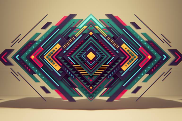 770x513 Saatchi Art Pure Geometry Drawing By Alexey Romanowsky