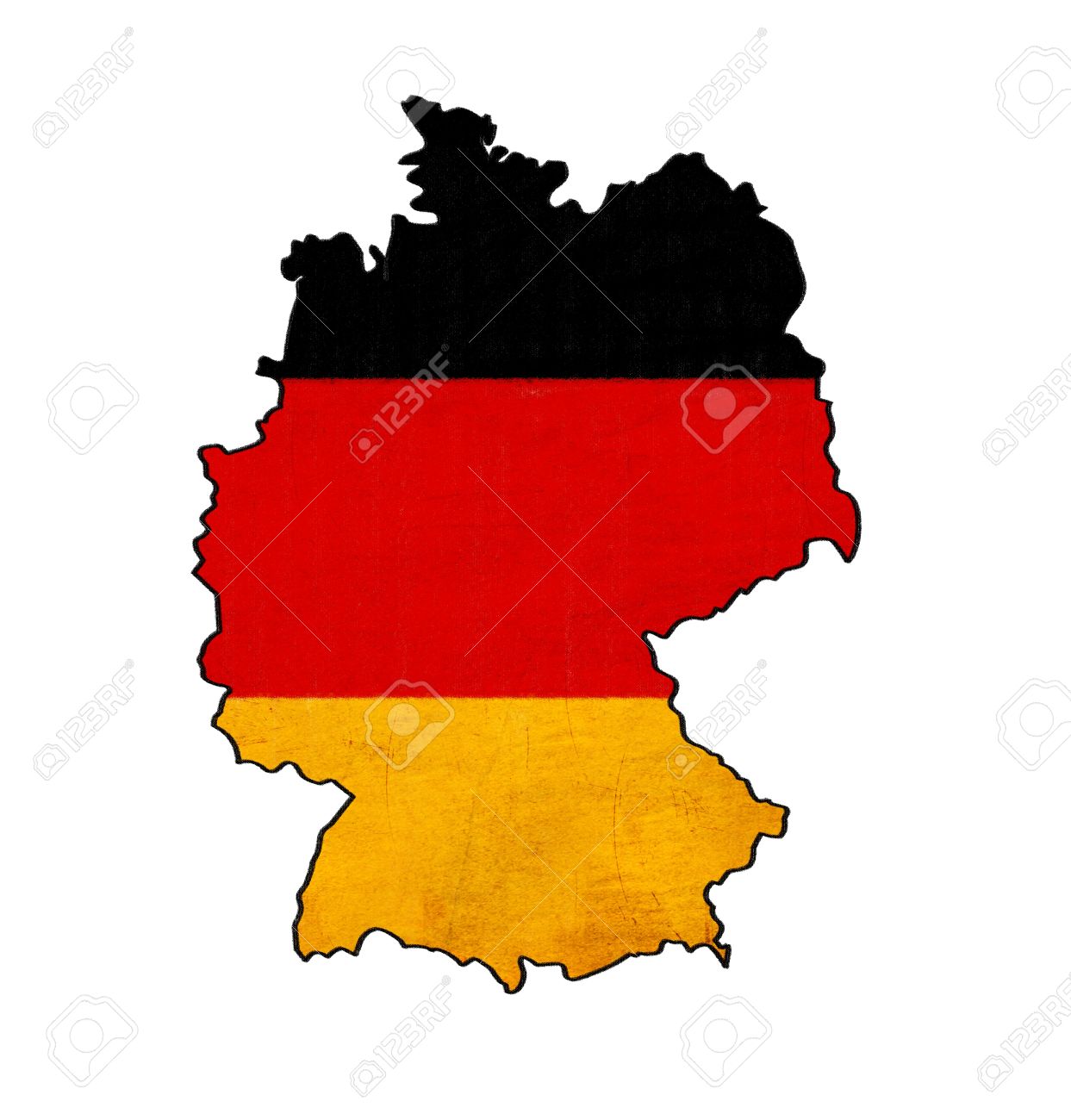 1243x1300 Germany Map On Germany Flag Drawing ,grunge And Retro Flag Series