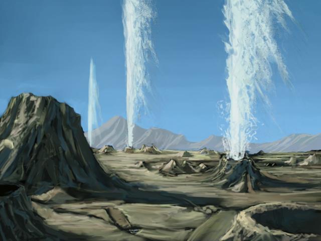 Geyser Drawing at GetDrawings | Free download