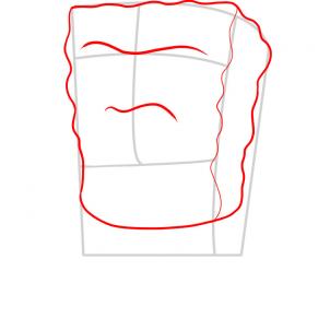 302x302 How To Draw How To Draw Gangster Spongebob