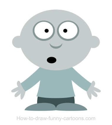 380x425 Drawing A Ghost Cartoon