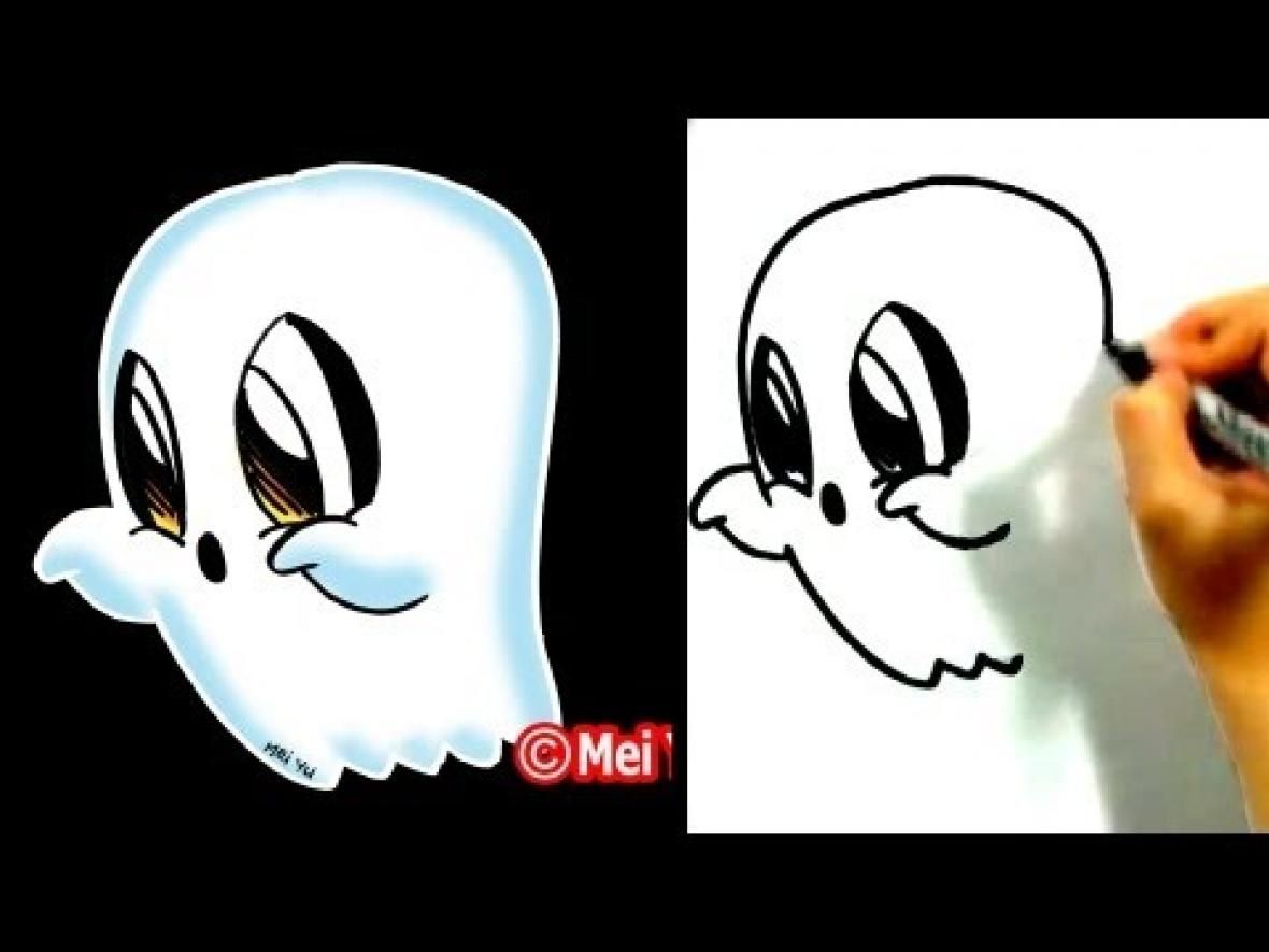 Ghost Drawing Easy at GetDrawings | Free download