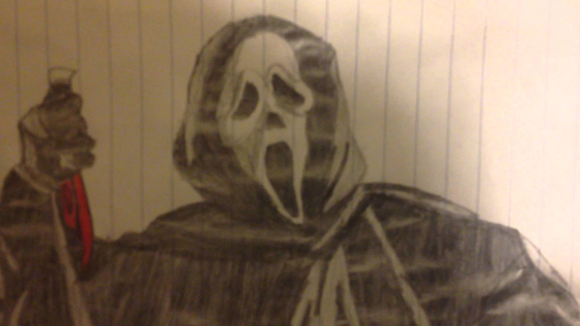 1920x1080 My Ghostface Drawing