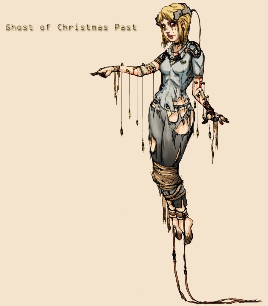 900x1029 Ghost Of Christmas Past By On @