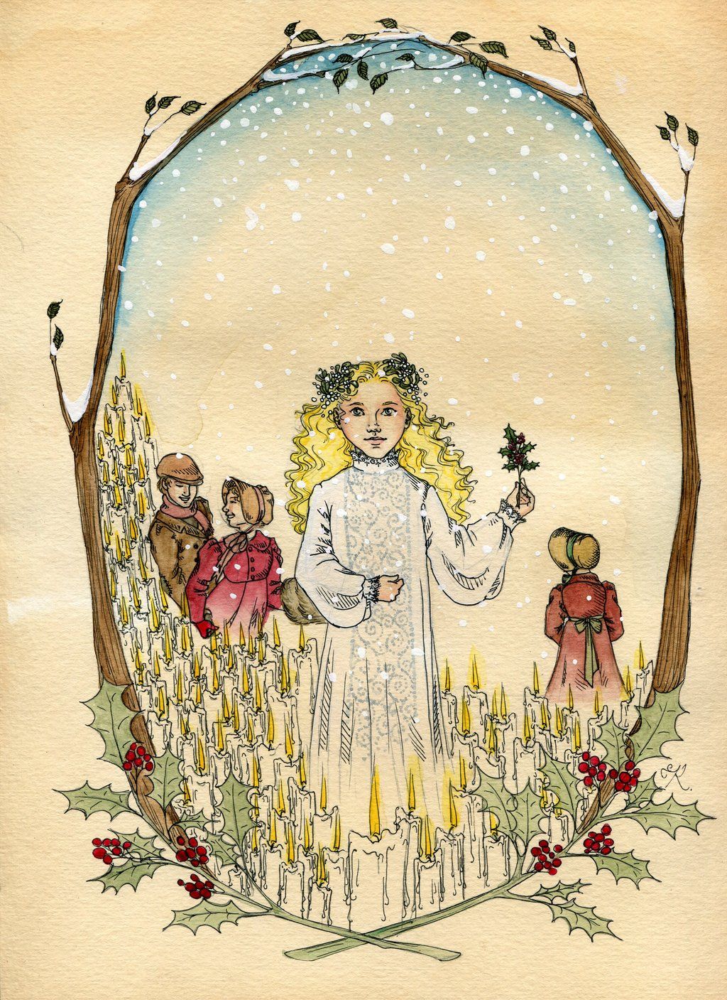 1024x1407 The Ghost Of Christmas Past By Kitty