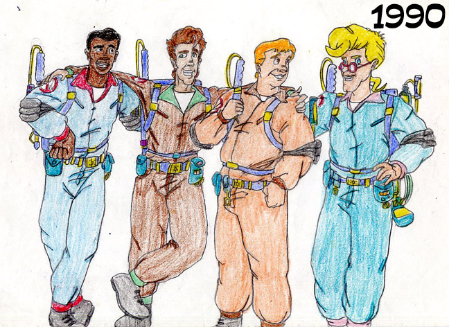 648x472 My Ghostbusters Drawings From 1990 By Mikeysammiches