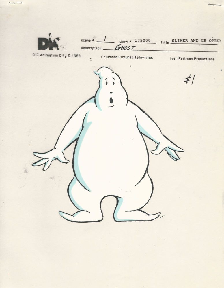 776x1000 1 Dic Slimer And The Real Ghostbusters Color Model Cel