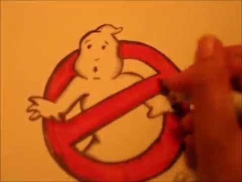 480x360 Ghostbusters Logo Speed Drawing