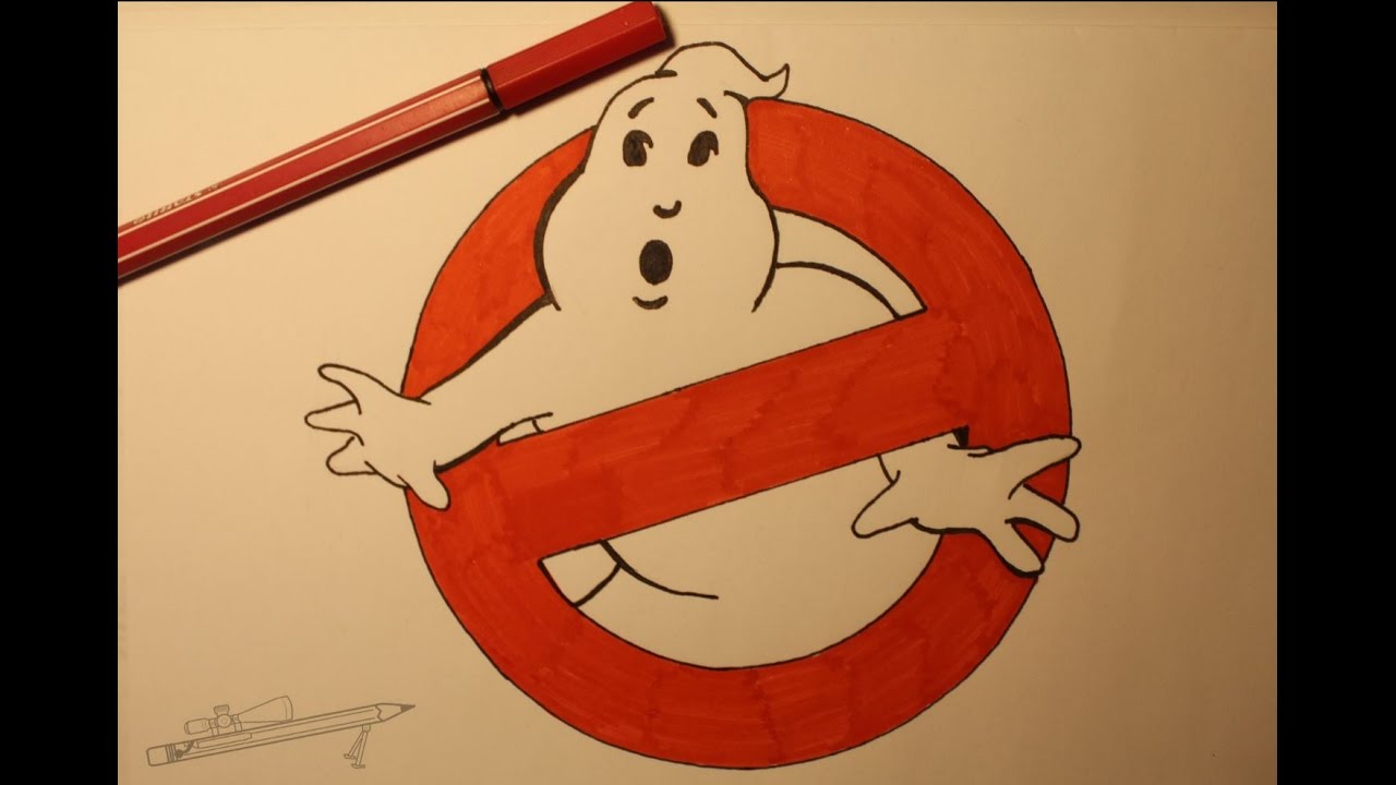 1280x720 Draw The Ghostbusters Logo