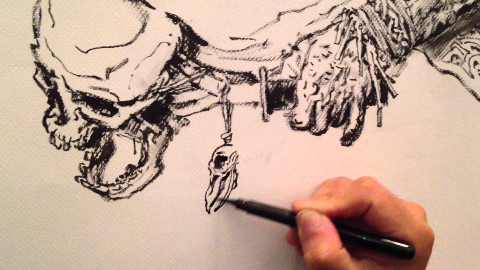 1920x1080 Kim Jung Gi Drawing Show In Indonesia (Popcon Asia)