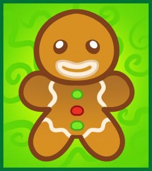 312x350 Gingerbread Man Drawing Tutorial For Kids School Christmas